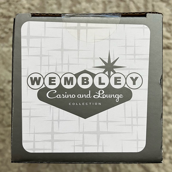 NEW in the box Wembly Casino & Lounge Collection 5 piece wine bar set - Picture 6 of 8